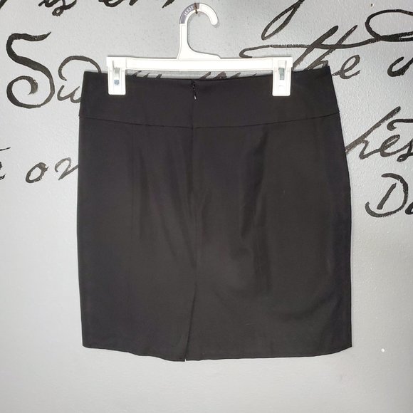 Banana Republic Classic Black Mini Pencil Skirt, 10 - Picture 3 of 8